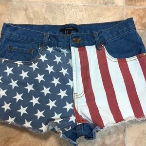 Forever 21 denim shorts